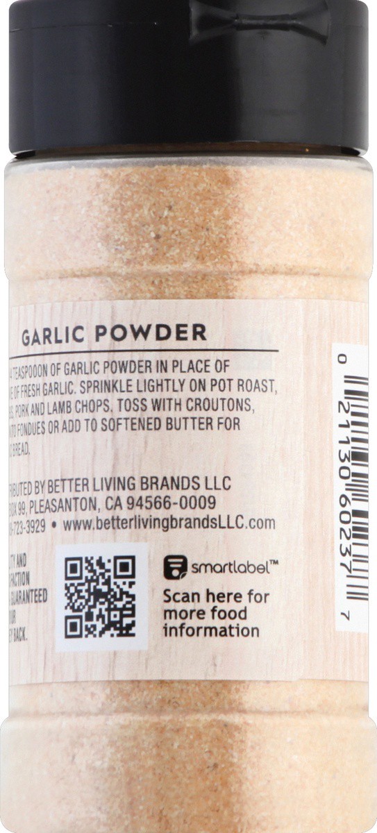 slide 4 of 7, Signature Select Garlic Powder 3.12 oz, 3.12 oz