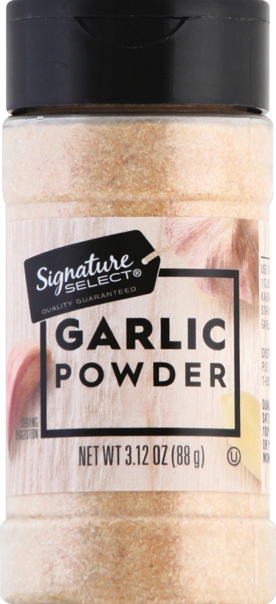 slide 2 of 7, Signature Select Garlic Powder 3.12 oz, 3.12 oz