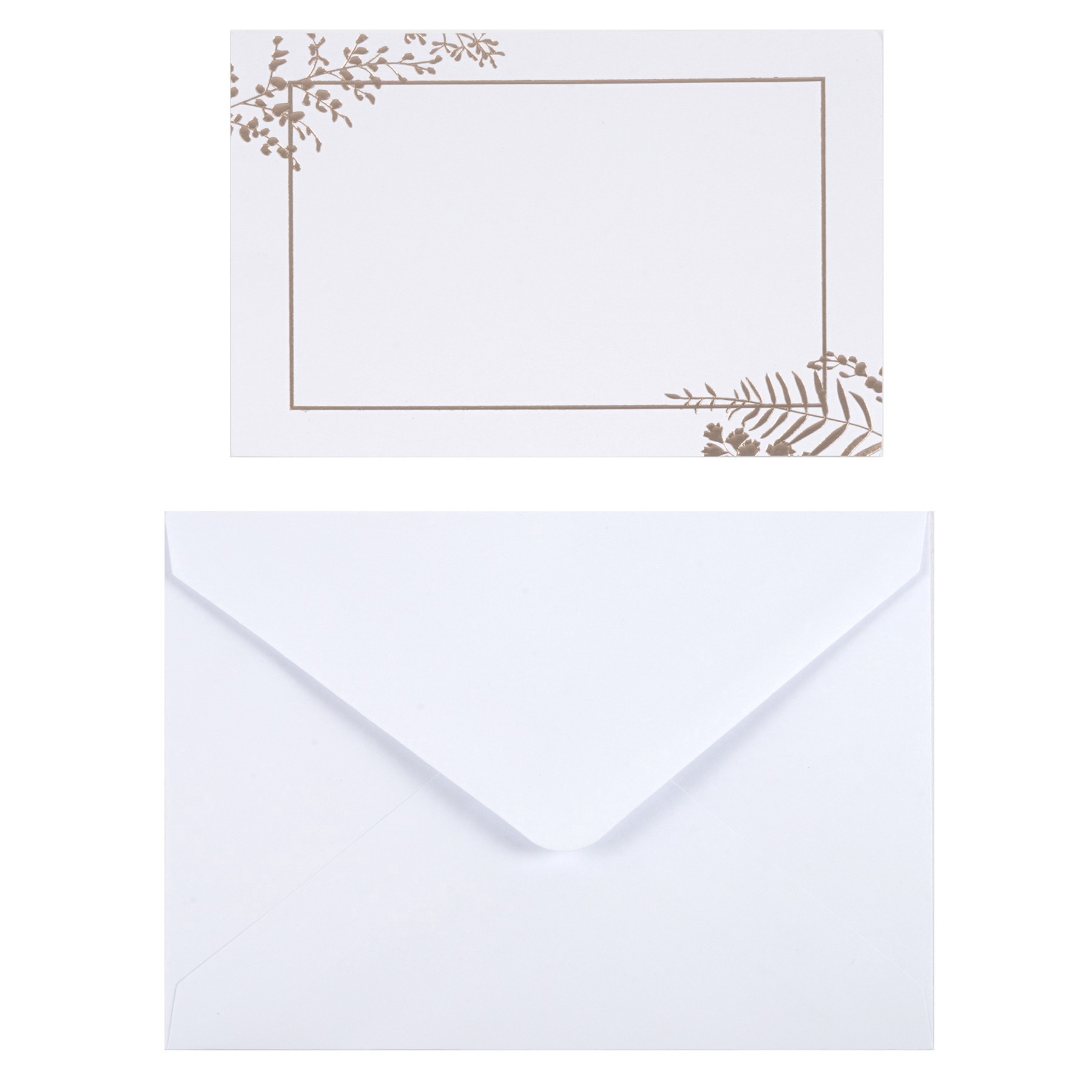 slide 4 of 4, Flat Cards & Envelopes By Recollections, 3.5" X 4.87", 3.5 in x 4.87 in