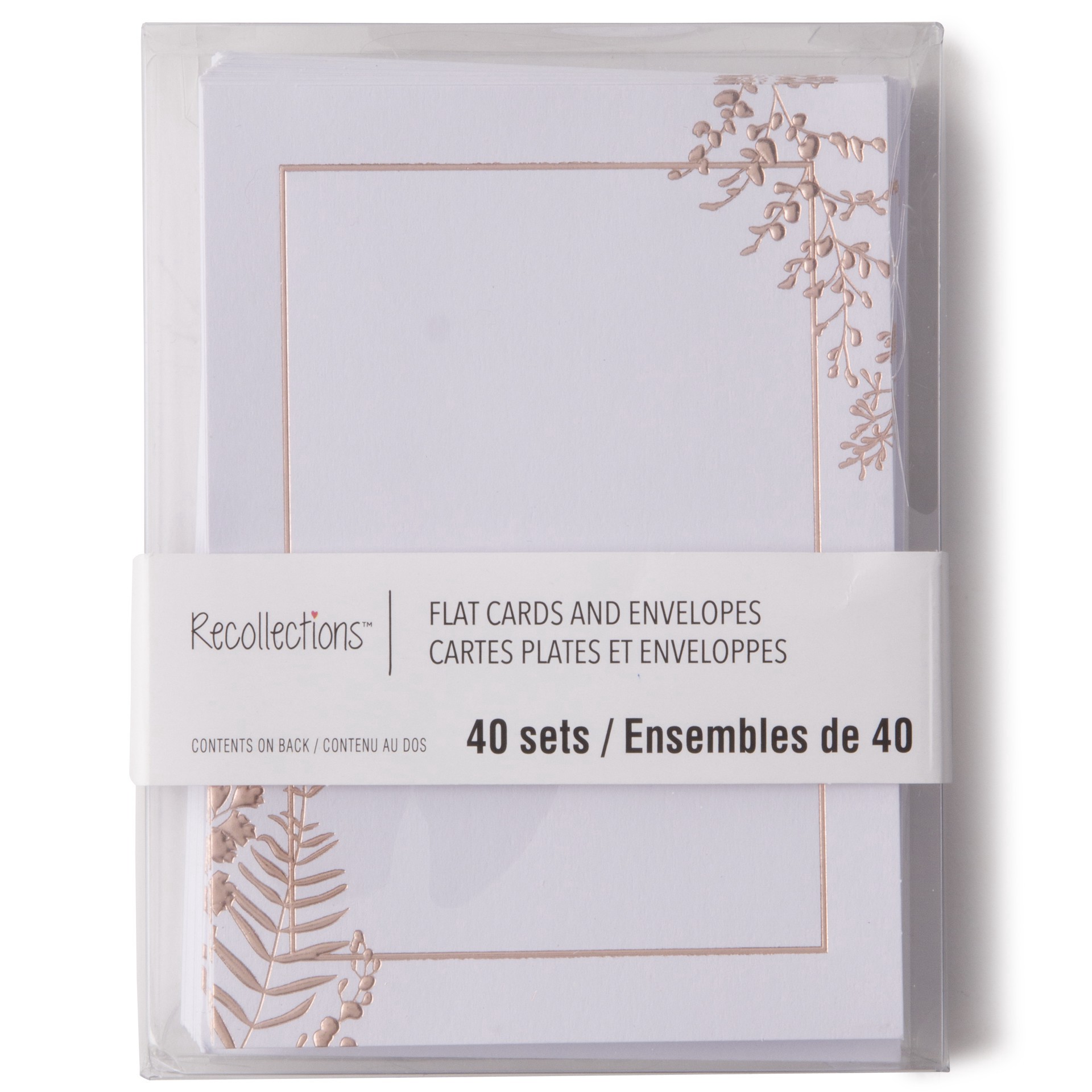 slide 3 of 4, Flat Cards & Envelopes By Recollections, 3.5" X 4.87", 3.5 in x 4.87 in
