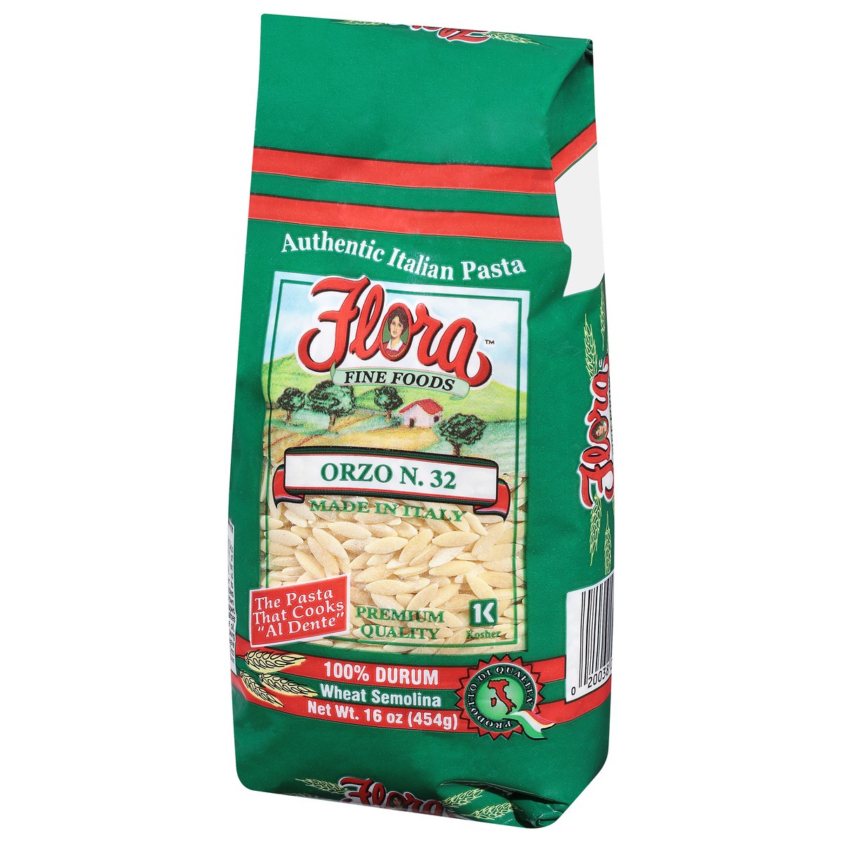 slide 11 of 14, Flora Orzo Pasta, 16 oz