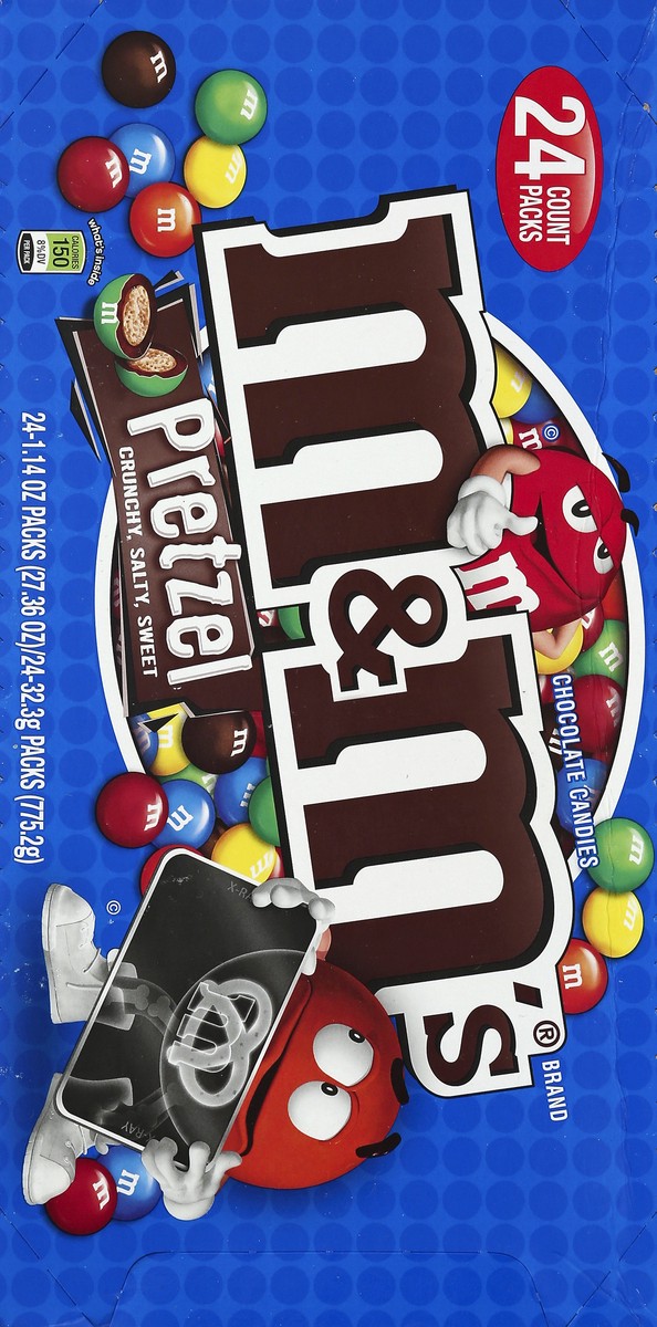 slide 4 of 6, M&M's Chocolate Candies 24 ea, 24 ct