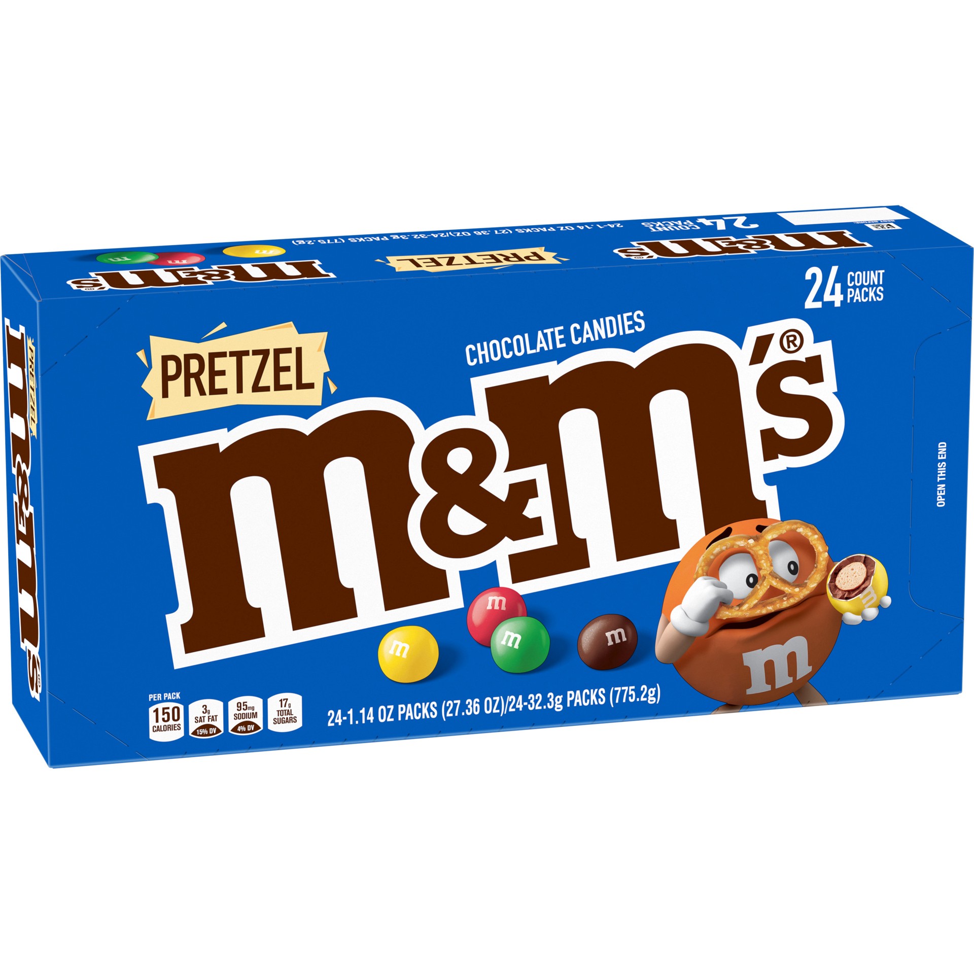 slide 1 of 6, M&M's Chocolate Candies 24 ea, 24 ct