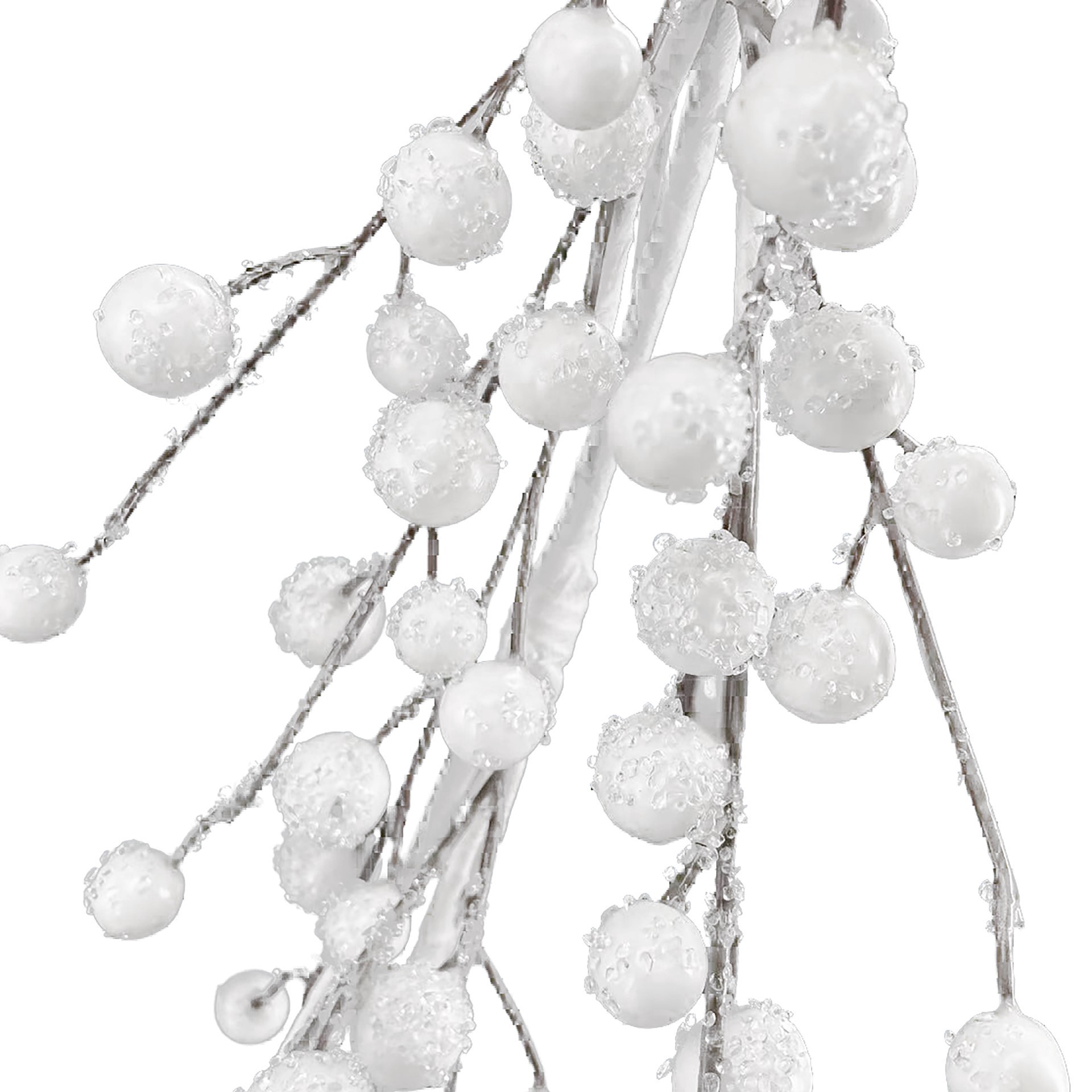 slide 2 of 3, 6ft. White Berry Garland By Ashland, 6 ft