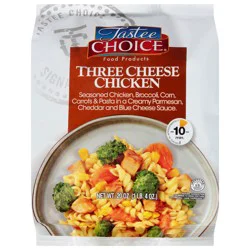 Tastee Choice Three Cheese Chicken Frozen Skillet Meal 20 oz