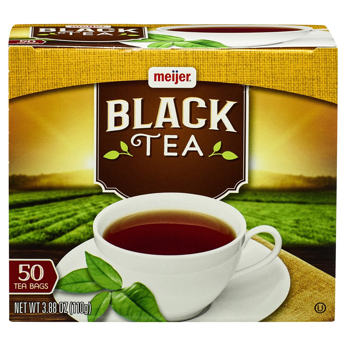 slide 1 of 9, Meijer Black Tea - 50 ct, 50 ct