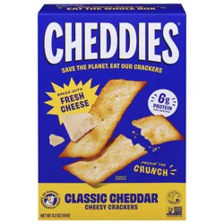 Cheddies Classic Cheddar Cheesy Crackers 4.2 oz
