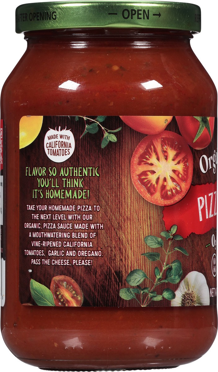 slide 3 of 7, Organicville Sauce Pizza 15.5 Oz, 1 ct