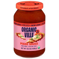 Organicville Sauce Pizza 15.5 Oz