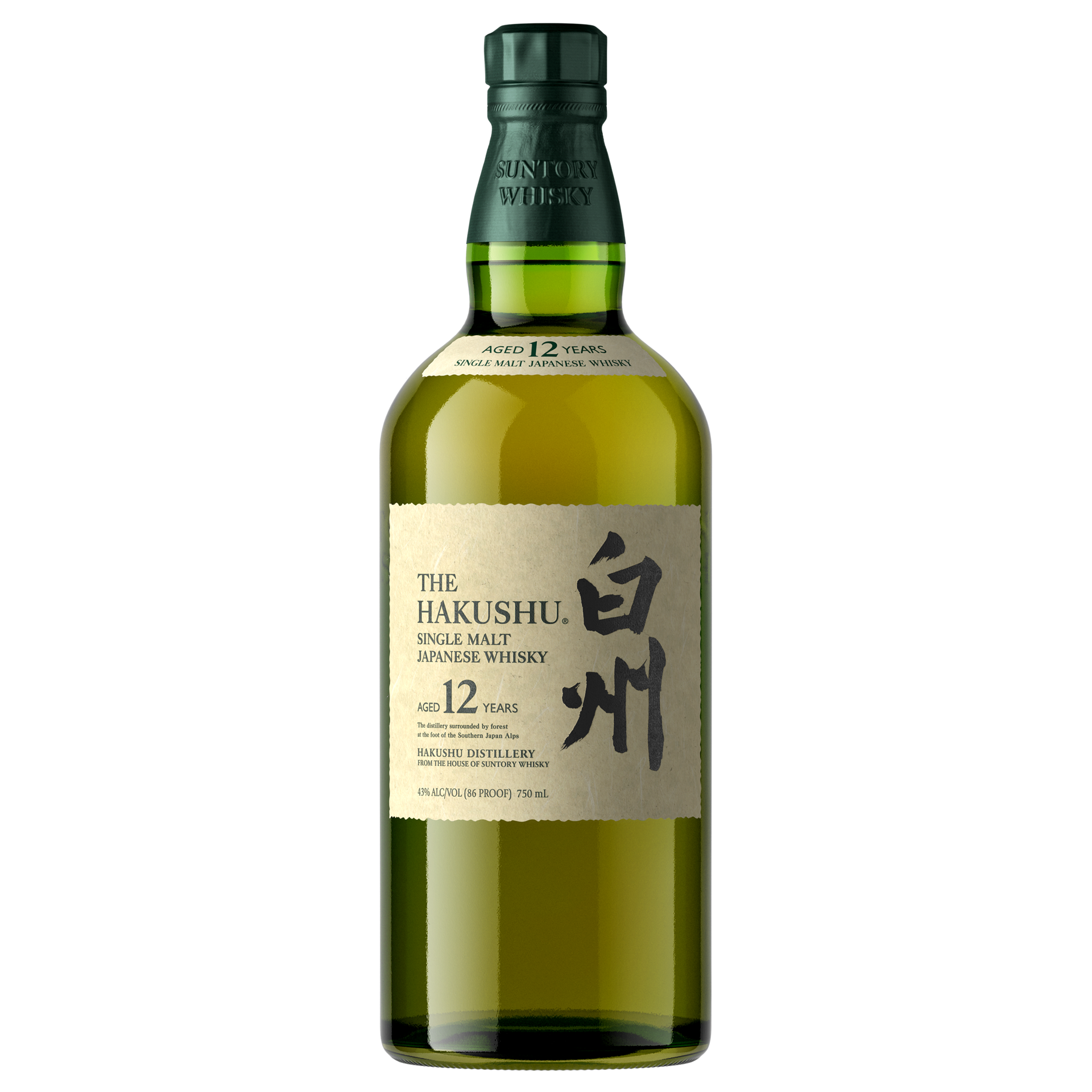 slide 2 of 2, The Hakushu Whisky, Japanese, Single Malt, The Hakushu 750 ml, 