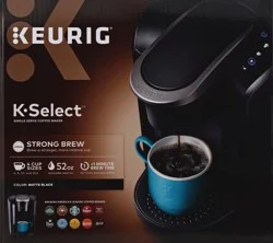 Keurig K-Select Single Serve Coffee Maker - Matte Black
