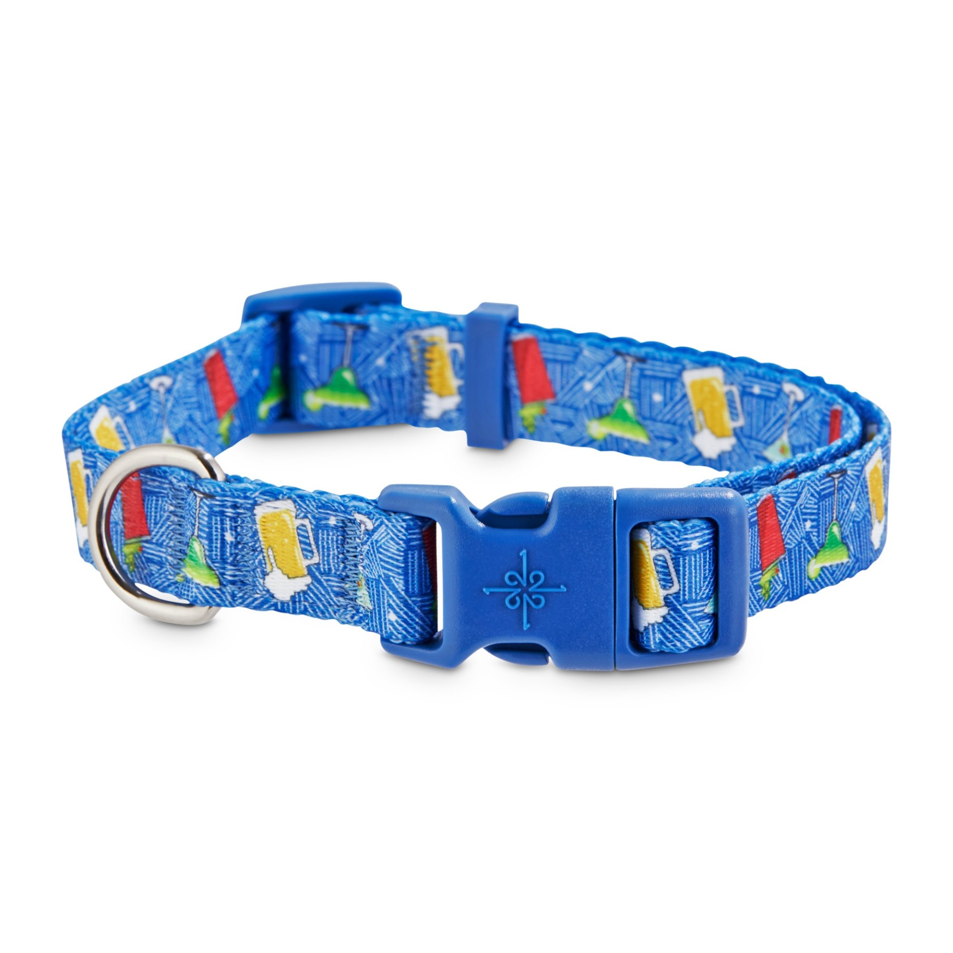 slide 1 of 1, Good2Go Happy Hour Dog Collar, MED