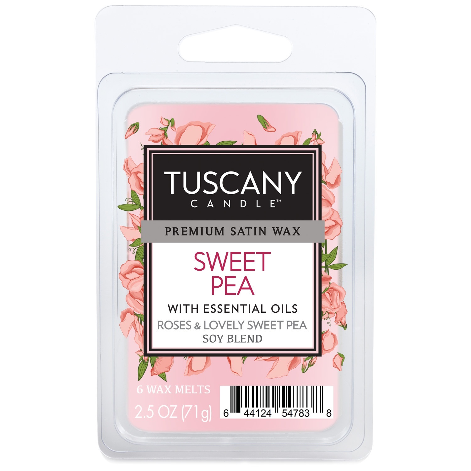 slide 1 of 1, Tuscany Candle Wax Melt Cubes, Sweet Pea, 2.5 oz