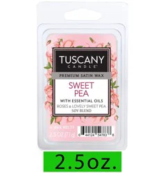 Tuscany Candle Wax Melt Cubes, Sweet Pea