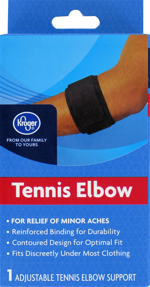 slide 1 of 1, Kroger Tennis Elbow Support, 1 ct