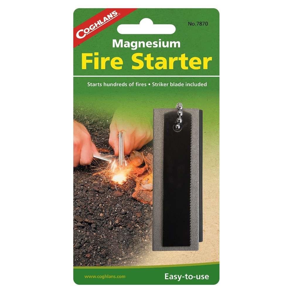 slide 1 of 1, Coghlan's Magnesium Fire Starter, 1 ct