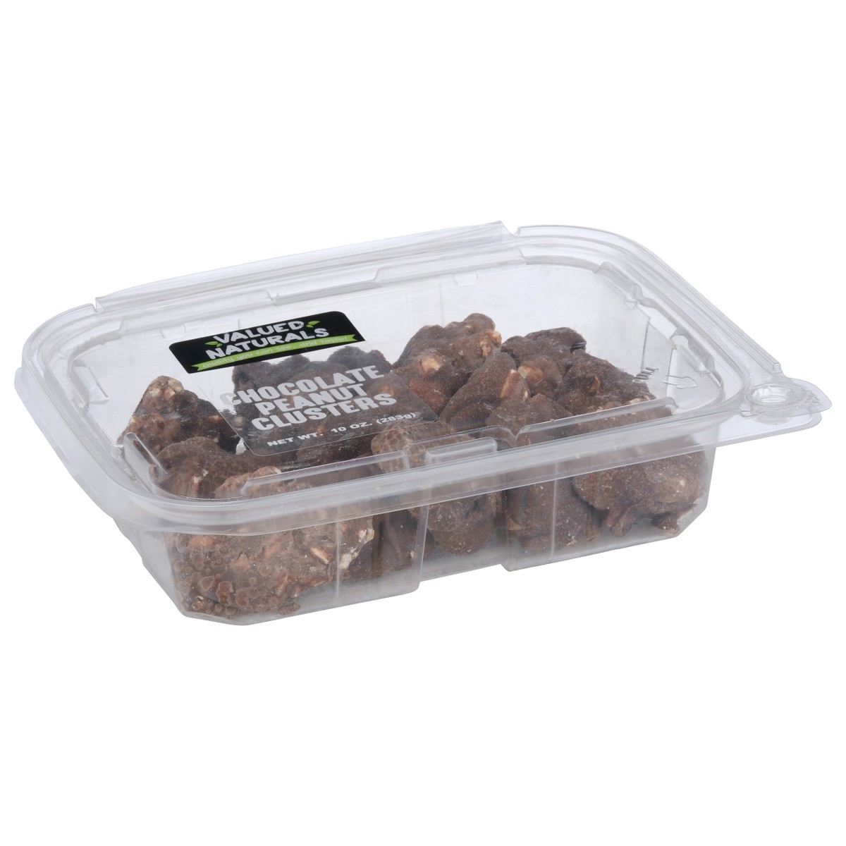slide 7 of 9, Valued Naturals Chocolate Peanut Clusters - 10 oz, 10 oz