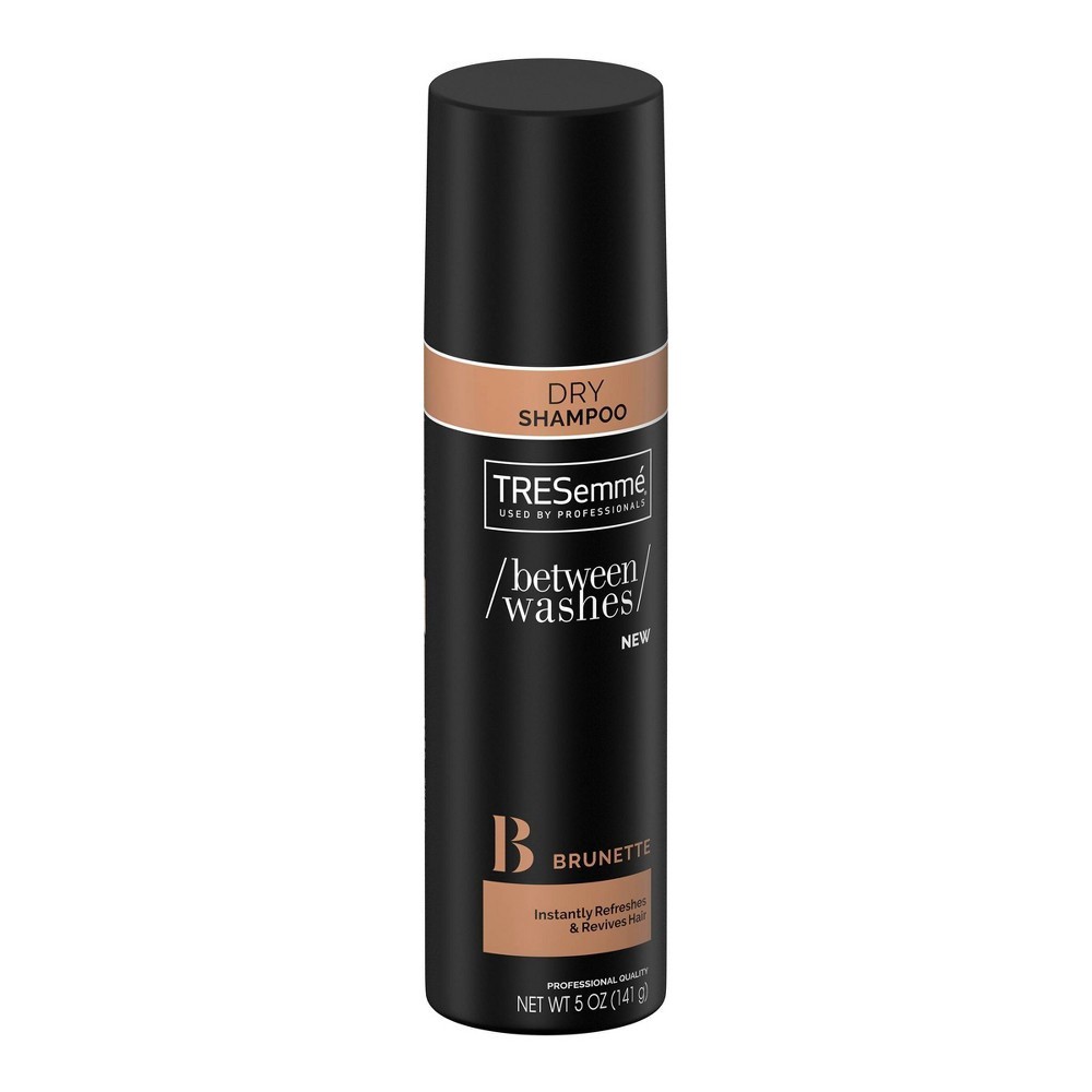 slide 3 of 5, TRESemmé Between Washes Dry Shampoo For Non Wash Days, Brunette, Instantly Refreshes & Revives Hair, 5 Oz, 5 oz