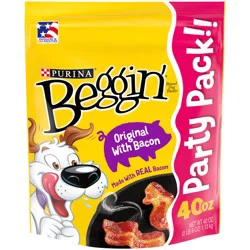 Purina Beggin' Strips Dog Treats, Original With Bacon Flavor