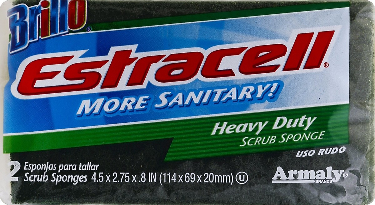 slide 4 of 4, Brillo Heavey Duty, 2 ct