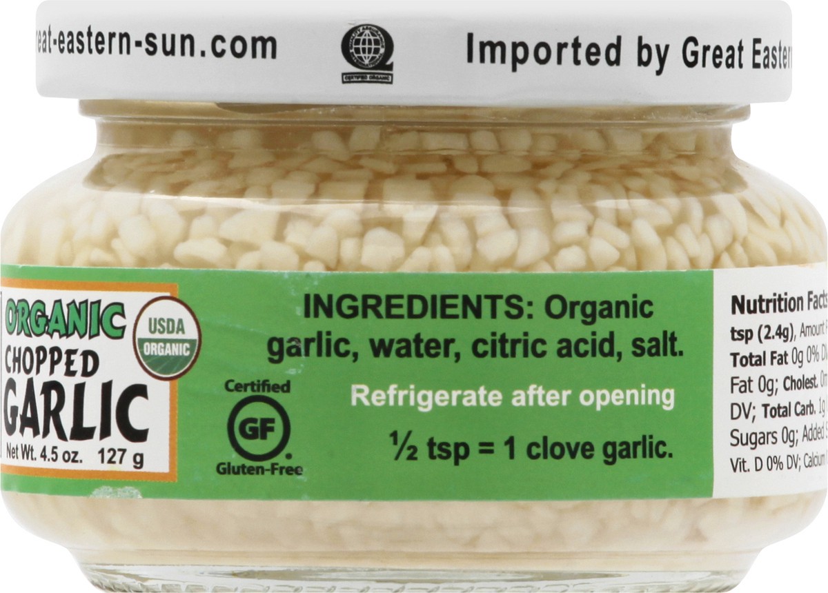 slide 8 of 9, Emperors Kitchen Organic Chopped Garlic 4.5 oz, 4.5 oz