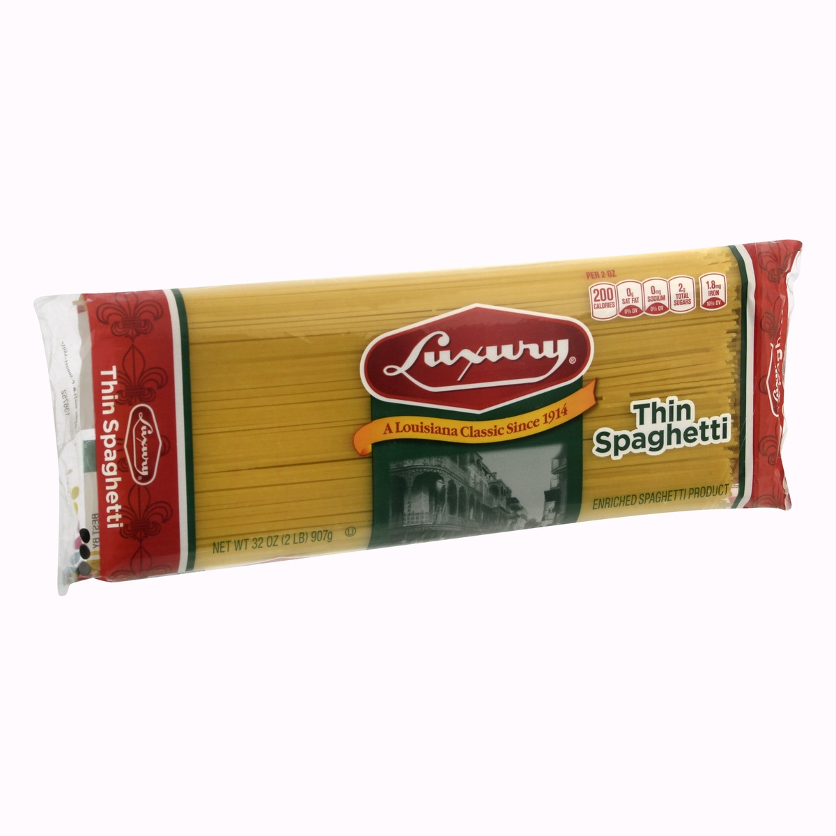 slide 2 of 11, Luxury Pasta Spaghetti Thin, 32 oz