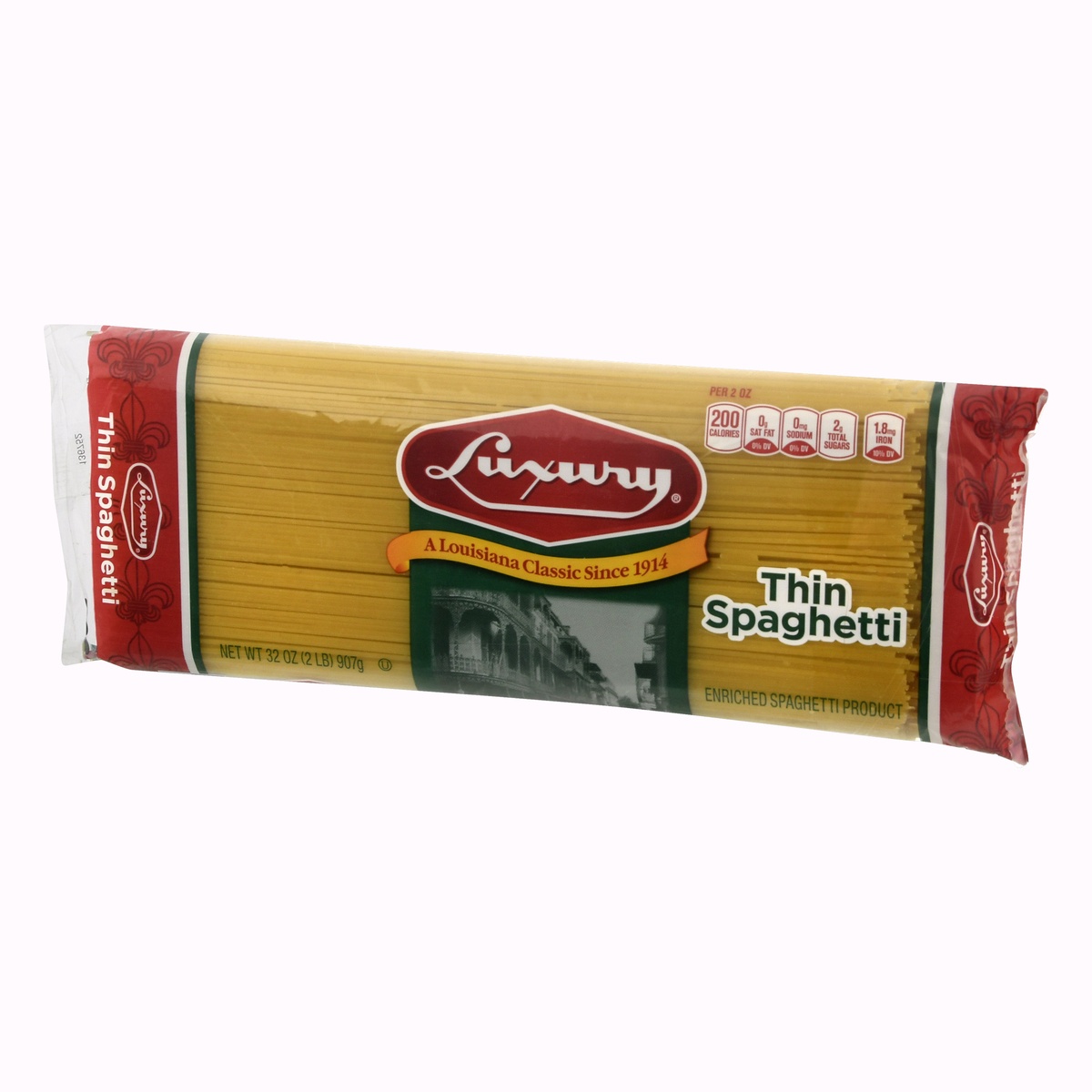slide 3 of 11, Luxury Pasta Spaghetti Thin, 32 oz