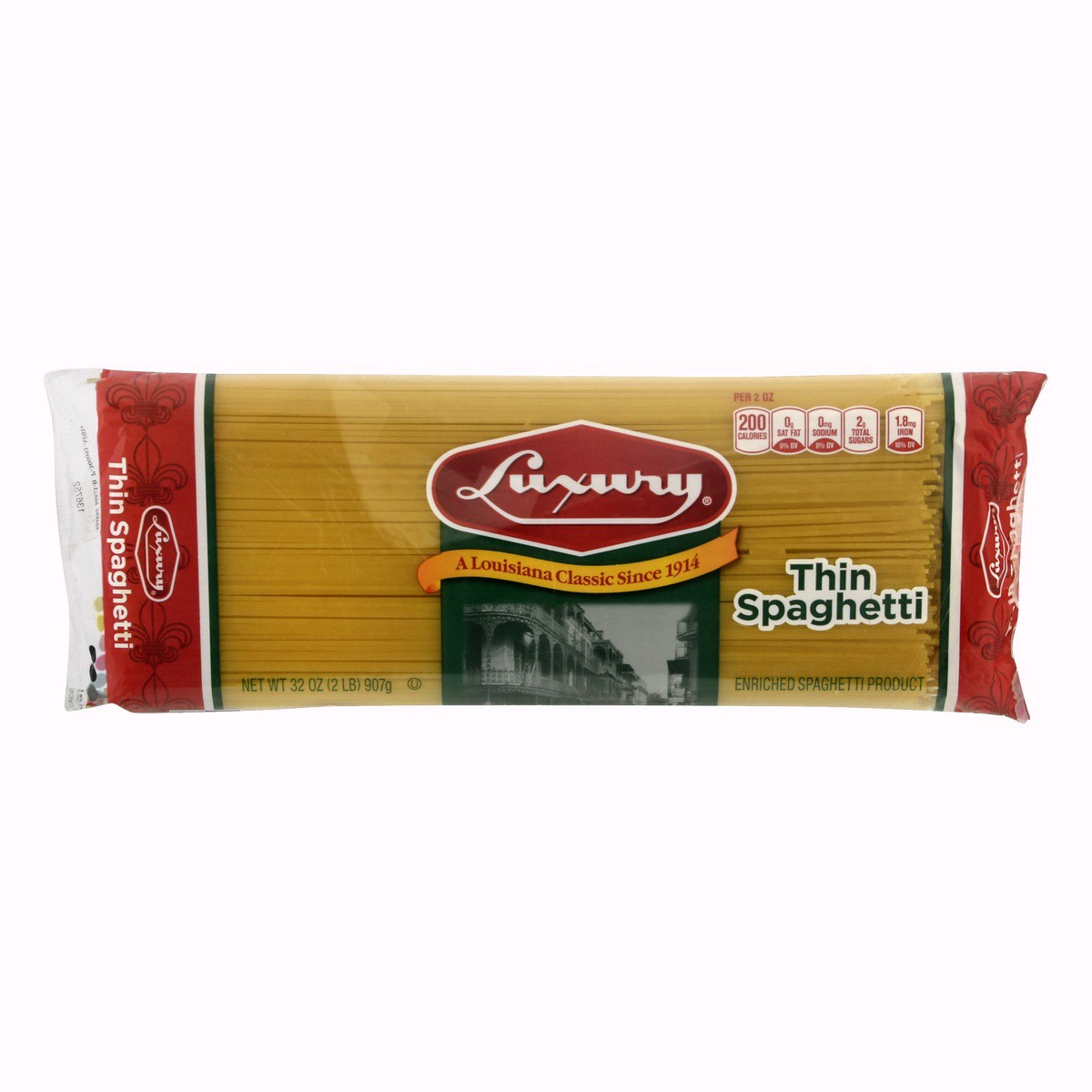 slide 1 of 11, Luxury Pasta Spaghetti Thin, 32 oz