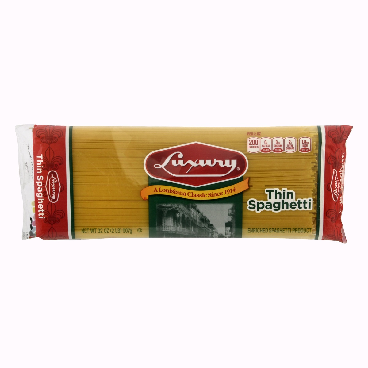 slide 11 of 11, Luxury Pasta Spaghetti Thin, 32 oz