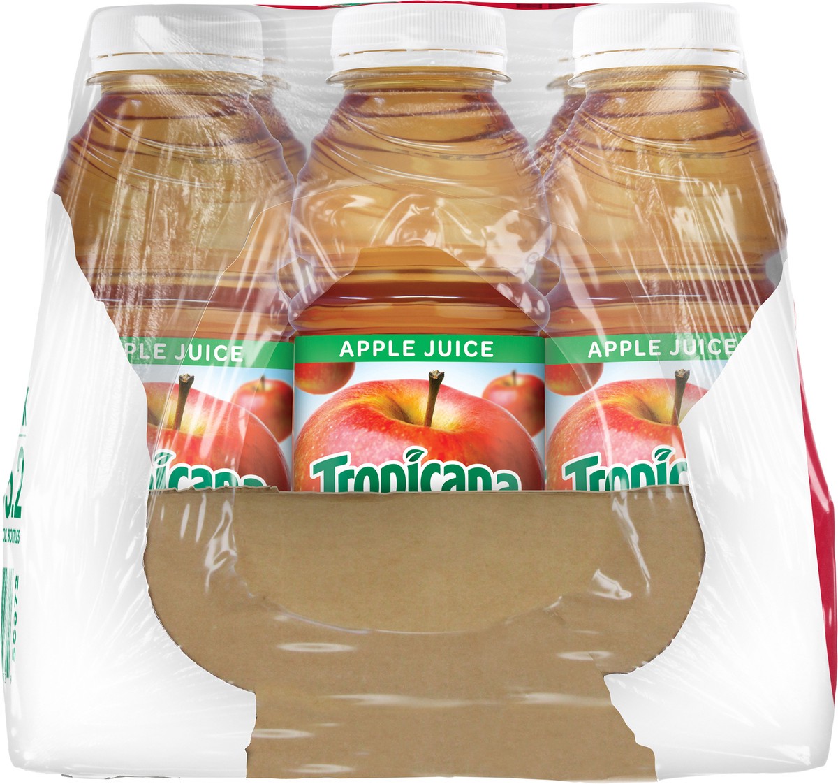 slide 4 of 12, Tropicana 100% Juice, Apple Juice (15.2 oz., 12 pk.), 