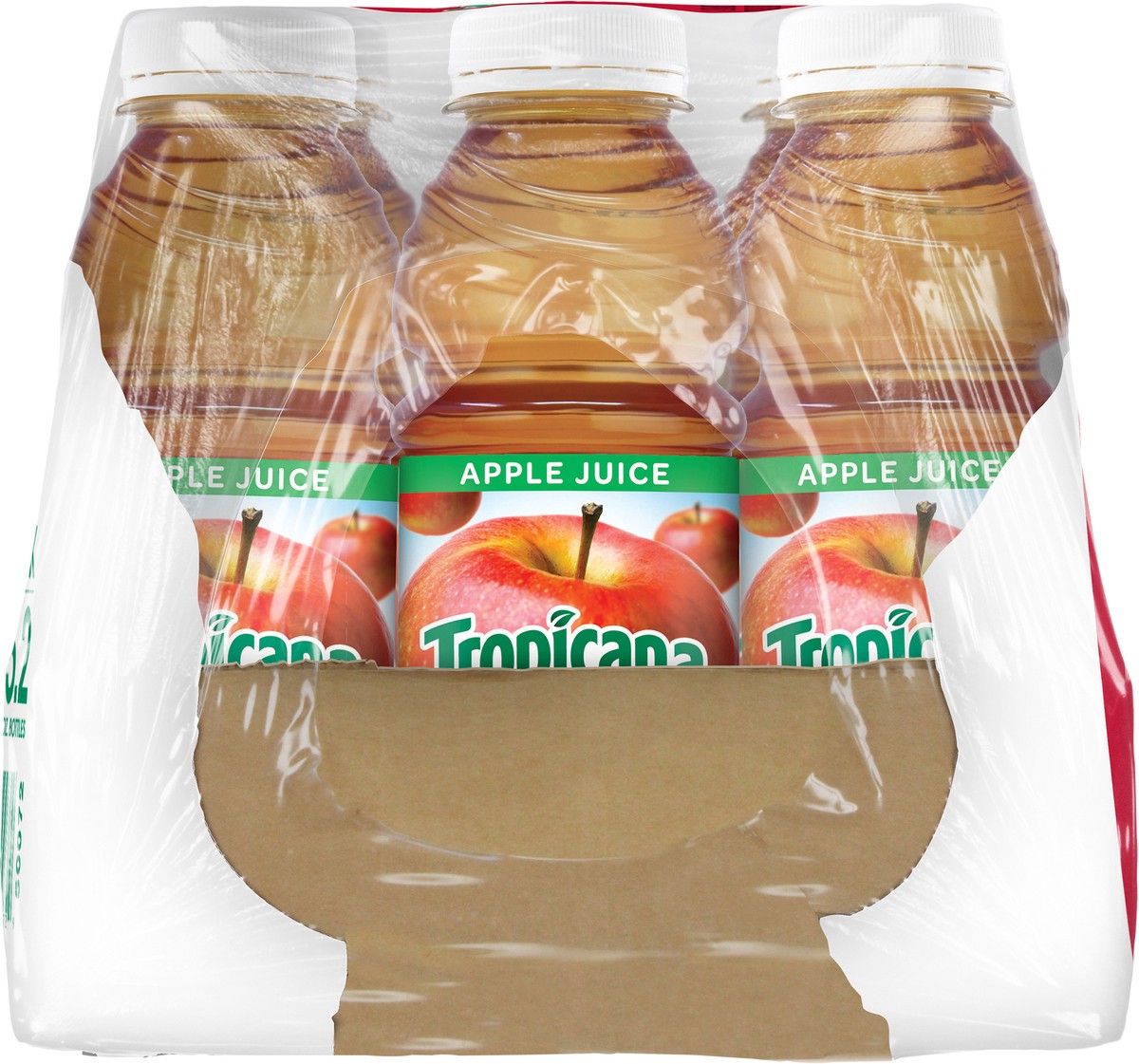 slide 8 of 12, Tropicana 100% Juice, Apple Juice (15.2 oz., 12 pk.), 