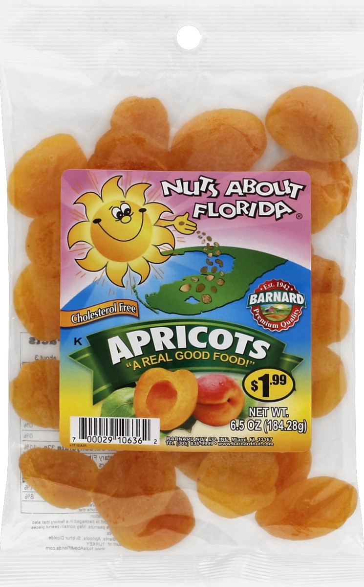 slide 3 of 3, Nuts About Florida Apricots 6.5 oz, 6.5 oz