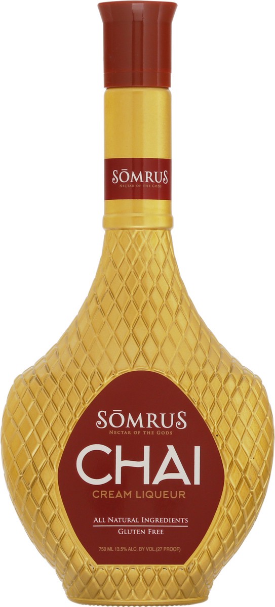 slide 6 of 9, Somrus Liqueur Chai Cream, 750 ml