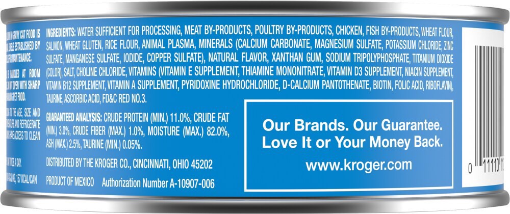 slide 2 of 3, Pet Pride Chicken & Salmon Cuts In Gravy Wet Cat Food, 5.5 oz