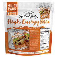slide 4 of 5, Nature's Garden High Energy Mix Multi Pack 7 - 1.2 oz Bags, 7 ct