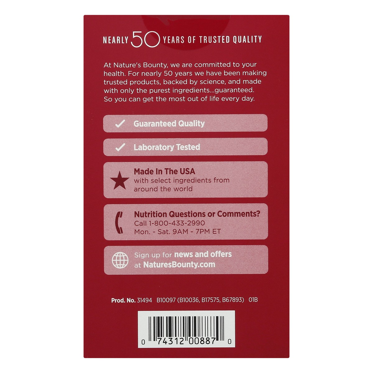 slide 6 of 13, Nature's Bounty Set the Foundation Packers Curated Combinations 30 ea, 1 ct