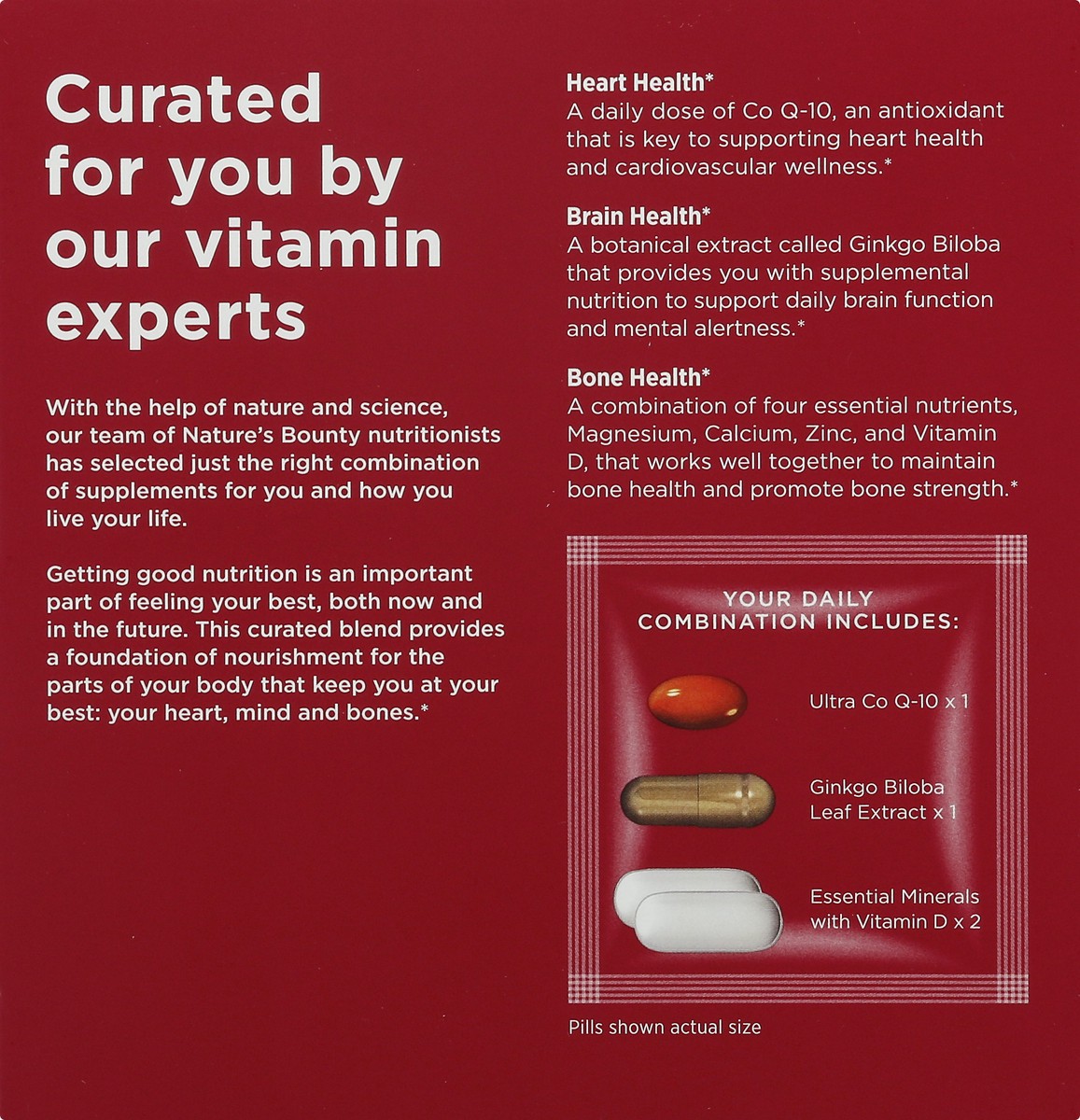 slide 11 of 13, Nature's Bounty Set the Foundation Packers Curated Combinations 30 ea, 1 ct