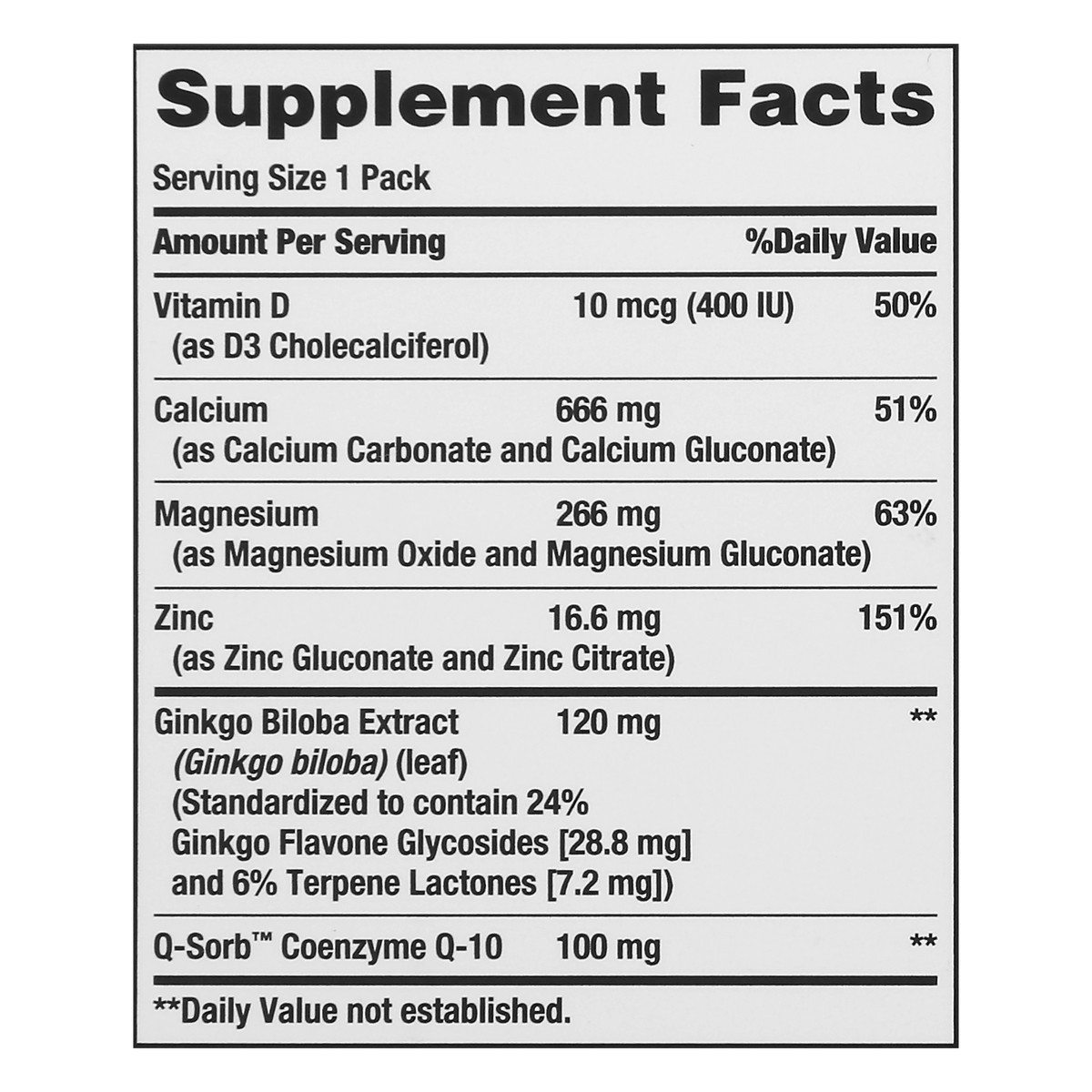 slide 13 of 13, Nature's Bounty Set the Foundation Packers Curated Combinations 30 ea, 1 ct