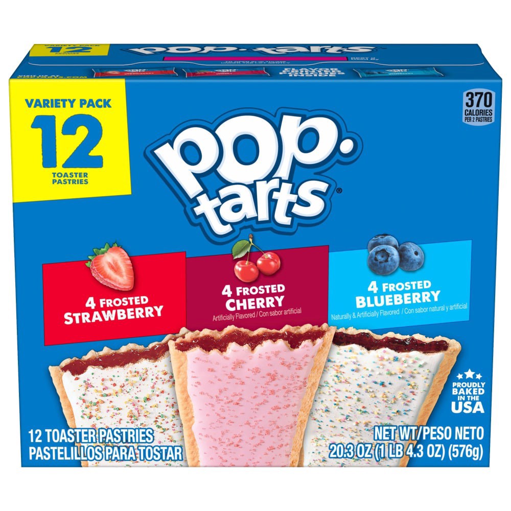 slide 6 of 6, Pop Tarts Variety Pk, 12 ct