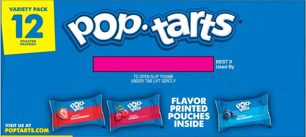 slide 4 of 6, Pop Tarts Variety Pk, 12 ct