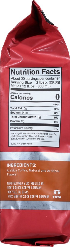 slide 4 of 4, Eight O'Clock Coffee Eight O'Clock Hazelnut Whole Bean Coffee - 20 oz, 20 oz