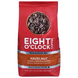 Eight O'Clock Coffee Hazelnut Whole Bean Coffee - 20 oz