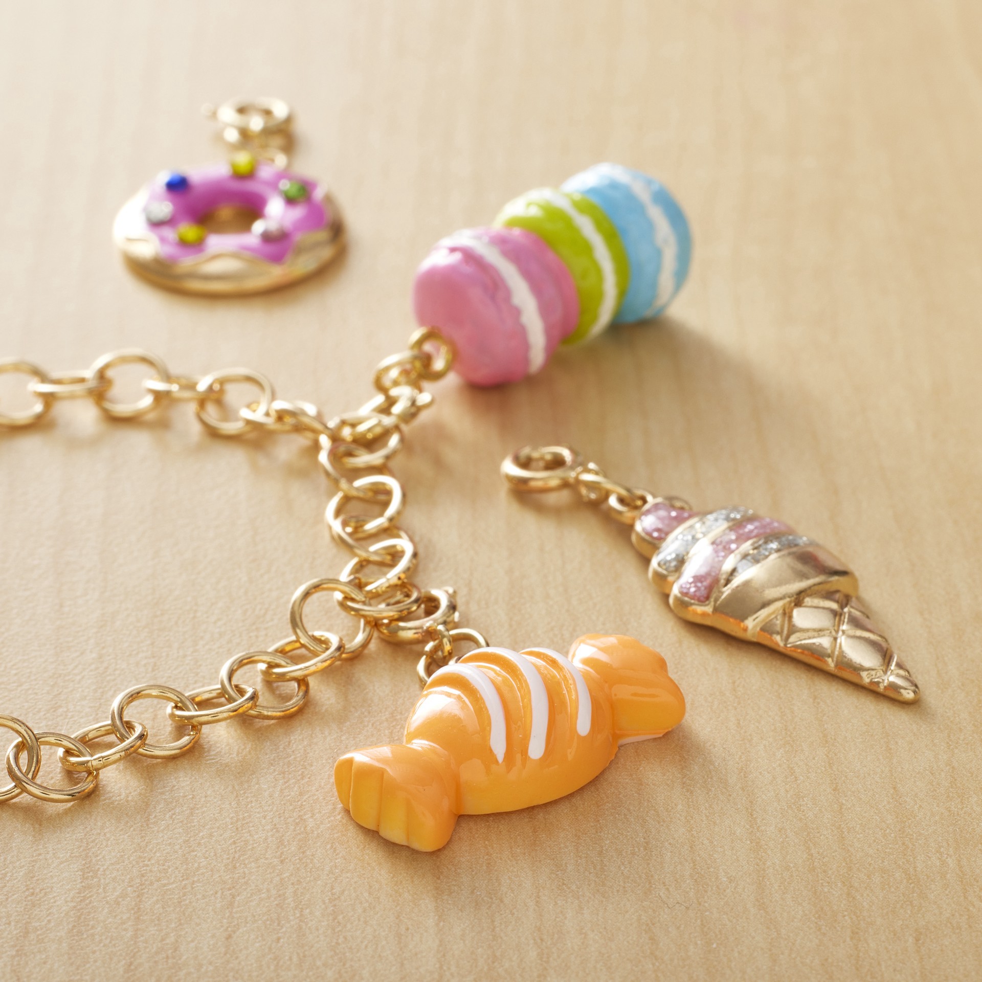 slide 2 of 4, Sweet Treat Charms By Creatology, 4ct., 4 ct