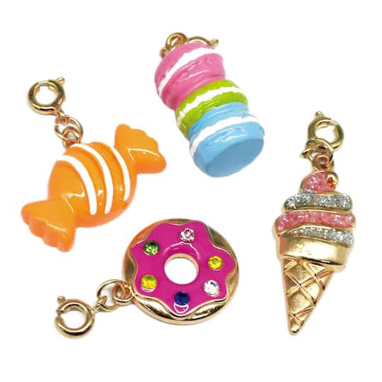 slide 1 of 4, Sweet Treat Charms By Creatology, 4ct., 4 ct
