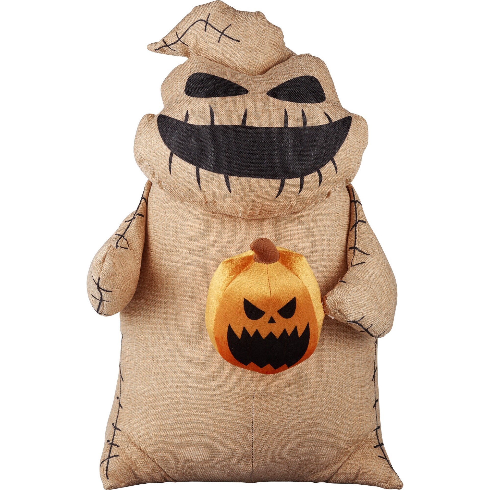 slide 1 of 1, Gemmy Oogie-Boogie Halloween Greeter - Beige/Orange, 1 ct