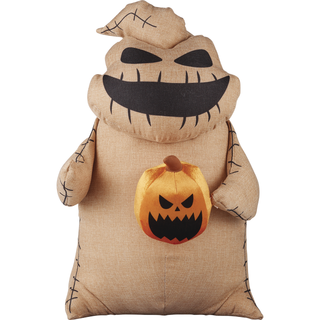 slide 1 of 1, Gemmy Oogie-Boogie Halloween Greeter - Beige/Orange, 1 ct