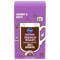 Kroger 100% Arabica Dark Roast French Roast Ground Coffee - 11 oz