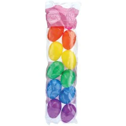 Destination Holiday Plastic Easter Filler Eggs - Bright Colors