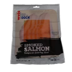 Weis Fresh from the Dock Cold Smoked Traditional Atlantic Salmon