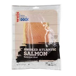 Weis Fresh From The Dock Cold Smoked Traditional Atlantic Salmon